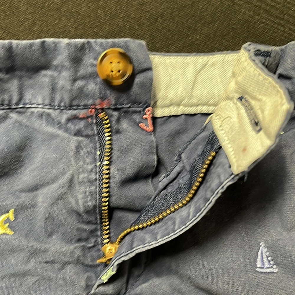 Carter’s Boy’s Nautical Navy Blue Cotton Shorts Size 4